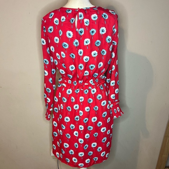 ⭐️🌹J. Crew Floral Longsleve Dress - Picture 4 of 9